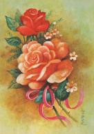 FLORES Vintage Tarjeta Postal CPSM #PAS194.ES - Fiori