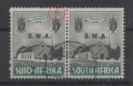 South West Africa, Used, 1935, Michel Pair 172 - 173 - Südwestafrika (1923-1990)