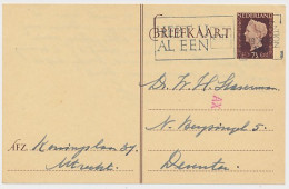 Briefkaart G. 293 C Utrecht - Deventer 1947 - Ganzsachen