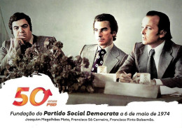 PORTUGAL - PAP N20g - 50 Years Since The Founding Of The Social Democratic Party - Date Of Issue: 2024-05-06 - Interi Postali