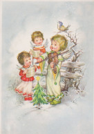 ÁNGEL NAVIDAD Vintage Tarjeta Postal CPSM #PAG920.ES - Anges