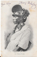 Femme Foulah écrite De Gorée - Senegal