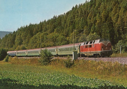 TREN TRANSPORTE Ferroviario Vintage Tarjeta Postal CPSM #PAA858.ES - Treni