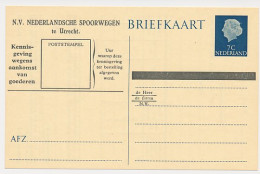 Spoorwegbriefkaart G. NS315 A - Material Postal