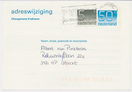 Verhuiskaart G. 47 Arnhem - Utrecht 1987 - Postal Stationery