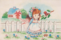 ENFANTS ENFANTS Scène S Paysages Vintage Carte Postale CPSMPF #PKG706.FR - Scènes & Paysages