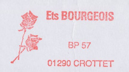 Meter Cover France 2002 Flower - Rose - Autres & Non Classés