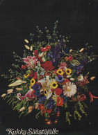 FLEURS Vintage Carte Postale CPSM #PBZ122.FR - Flowers