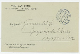 Dienst Hoogezand - Sappemeer 1920 - Uitvoering Distributiewet - Non Classificati