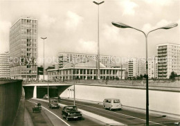 73100634 Berlin Haus Des Lehrers Autotunnel Alexanderplatz Kongresshalle Berlin - Andere & Zonder Classificatie