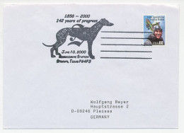 Cover / Postmark USA 2000 Dog - Andere & Zonder Classificatie