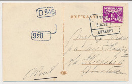 Treinblokstempel : Zwolle - Utrecht D 1929 - Unclassified