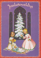 JÉSUS-CHRIST Bébé JÉSUS Noël Religion Vintage Carte Postale CPSM #PBP718.FR - Gesù