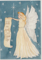 ANGE Noël Vintage Carte Postale CPSM #PBP587.FR - Anges