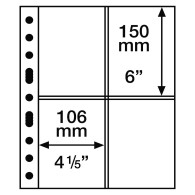 Leuchtturm Hüllen Klar Grande 2CT (5er Pack) 337553 Neu ( - Sonstige & Ohne Zuordnung