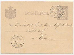 Briefkaart G. 22 Harderwijk - Grave 1881 - Ganzsachen