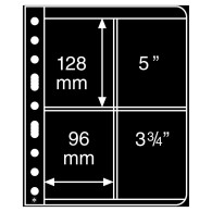 Leuchtturm Hüllen Schwarz Vario 2ST (5er Pack) 336261 Neu ( - Sonstige & Ohne Zuordnung