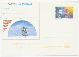 Postal Stationery Italy 1985 Planetarium - Astronomy - Galileo - Astronomia