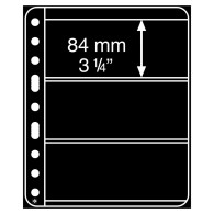 Leuchtturm Hüllen Schwarz Vario Plus 3S (5er Pack) 311136 Neu ( - Otros & Sin Clasificación