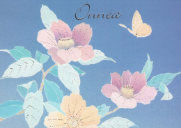 FLEURS Vintage Carte Postale CPSM #PAR654.FR - Fleurs