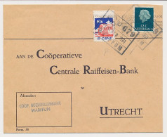 Treinbrief Warffum - Utrecht 1961 - Ohne Zuordnung