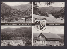 Ansichtskarte Oberschönau Thüringen Landschaft Berge Wald Ab Rudolfstadt - Autres & Non Classés