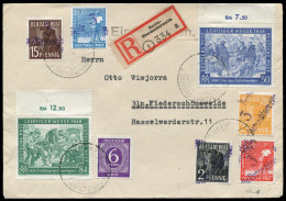 SBZ Handstempel Bezirk 3, 1948, 171,175I U.a., Brief - Otros & Sin Clasificación