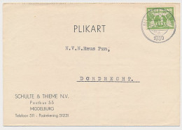 Firma Briefkaart Middelburg 1939 - Schulte En Thieme  - Non Classés