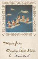 ANGE NOËL Vintage Carte Postale CPSMPF #PAG859.FR - Anges