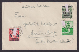 Besetzung Polen Generalgouvernement Brief Krasnik Berlin Britz Deutsche Post - Other & Unclassified