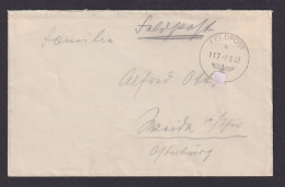 Besetzung Polen Generalgouvernement Feldpost Brief K1 117 - Other & Unclassified