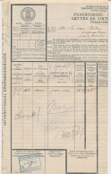Internationale Vrachtbrief S.S. Zevenbergen - Belgie 1920 - Non Classificati