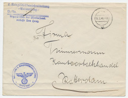 Dienstpost Locaal Te Rotterdam 1942 Kriegsschiffbaulehrabteilung - Unclassified