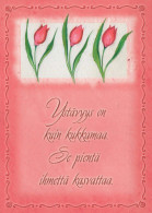 FLOWERS Vintage Postcard CPSM #PBZ480.GB - Flowers