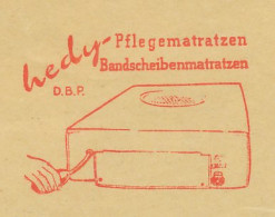 Meter Cover Front Germany 1969 Care Mattresses - Otros & Sin Clasificación