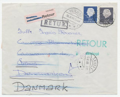 Den Haag - Denemarken 1969 - Onbestelbaar - Retour - Unclassified