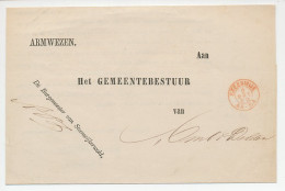 Twee-letterstempel Steenwijk 1869 - Briefe U. Dokumente