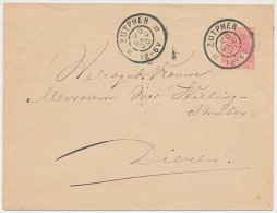 Envelop G. 8 A Zutphen - Dieren - Material Postal