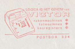 Meter Cover Netherlands 1965 Calculator - Calculating Machine - Victor - Non Classés
