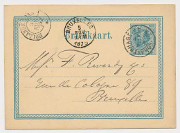 Briefkaart G. 8 Den Haag - Belgie 1875 - Material Postal