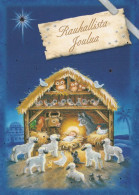 CHILDREN Scene Landscape Baby JESUS Vintage Postcard CPSM #PBB614.GB - Escenas & Paisajes