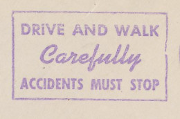 Meter Top Cut USA Traffic Safety - Drive And Walk Carefully - Altri & Non Classificati