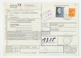 Em. Juliana Pakketkaart Heerenveen - Belgie 1970 - Unclassified