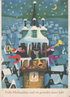 Happy New Year Christmas CHILDREN Vintage Postcard CPSM #PAU042.GB - Neujahr