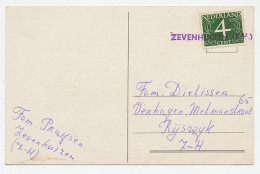 Nieuwjaarshandstempel : Zevenhuizen ( Z.H.) - Unclassified