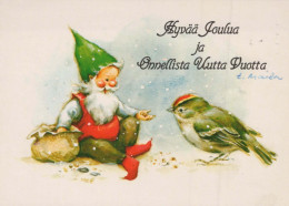 Happy New Year Christmas GNOME Vintage Postcard CPSM #PAT304.GB - Neujahr