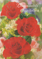 FLOWERS Vintage Postcard CPSM #PAR952.GB - Fleurs