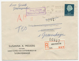 Em. Juliana Ambtshalve Aangetekend - Beport - Geweigerd 1958 - Unclassified