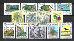 ITALIE Ca. 1984-85: Lot D' Obl. - 1981-90: Gebraucht