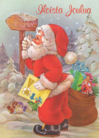 SANTA CLAUS CHRISTMAS Holidays Vintage Postcard CPSM #PAJ503.GB - Santa Claus